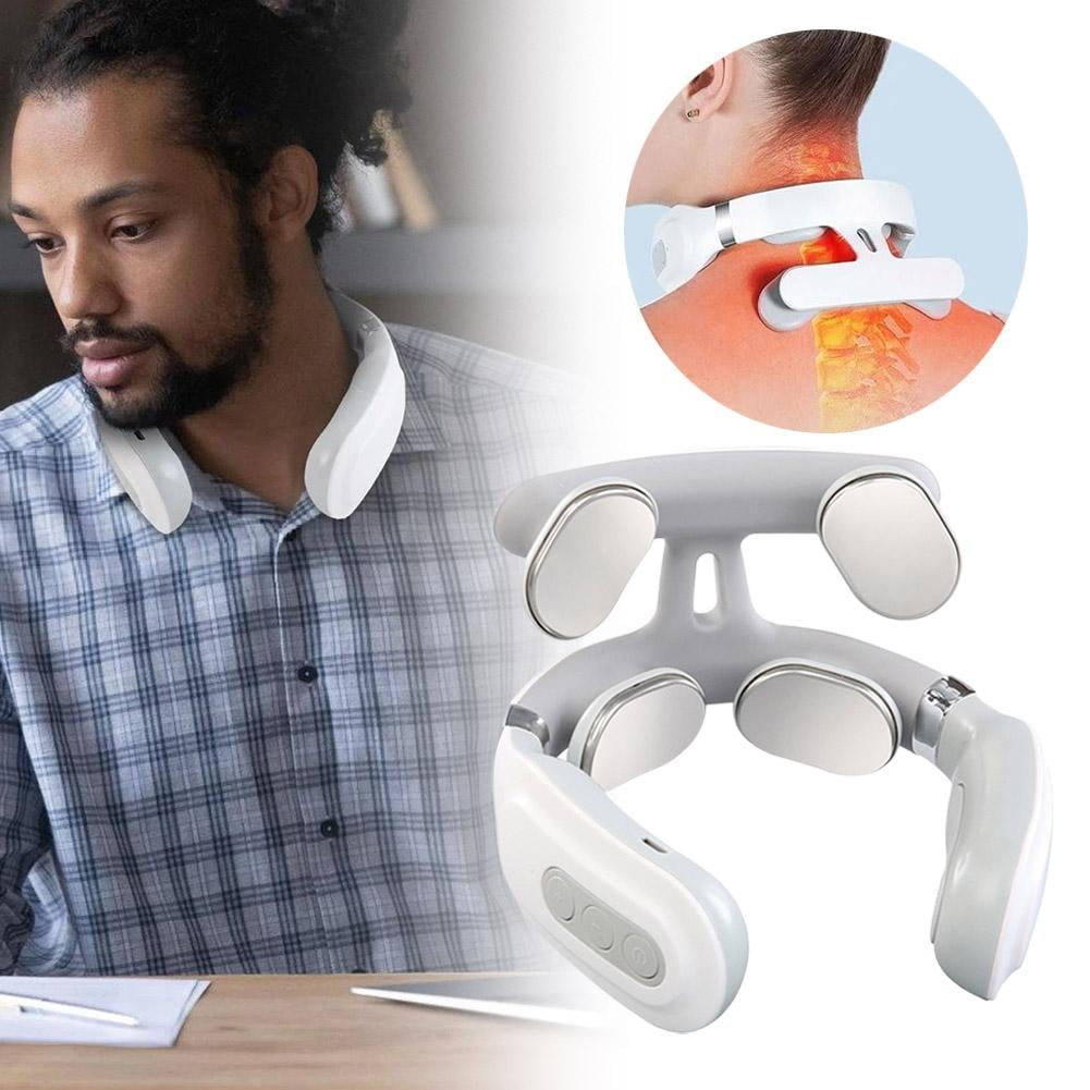 Neck Shoulder Massager Cervical Trapeziu Massager&Heat Deep Muscle Activation