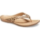 thumbnail image 2 of Sandalias Crocs Kadee II Leopardo Dorado Mujer Talla 7 M, 2 of 2