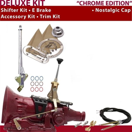 American Shifter AOD Shifter Kit 6 in. E-Brake Cable Trim Kit for C82F6