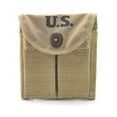 thumbnail image 2 of World War Supply M1 Carbine Sling Oiler and Buttstock Pouch, Expertly Handcrafted Replica, Khaki, 2 of 4