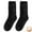 Black, variant on Dailypoc Top-Rated Long Haired Socks for Women, Autumn and Winter Sleep Socks with Warm Furry Plush Thickened Mid Tube Design,Black,A