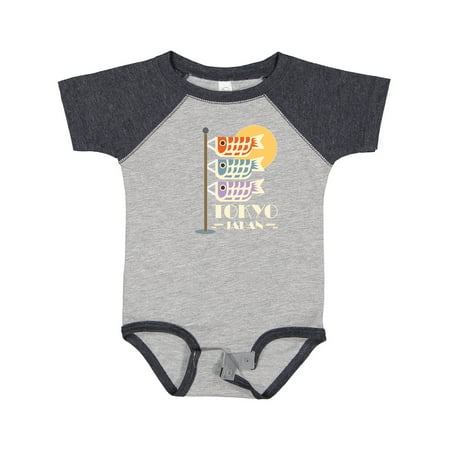 

Inktastic Tokyo Japan Carp Fish Flags Gift Baby Boy or Baby Girl Bodysuit