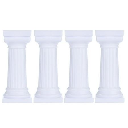 

Kitchen Decor Support 4pcs Cake Multi-layered Column Cake Roman Decor Stand Wedding Pillars Cake Mould Kitchen Gadgets