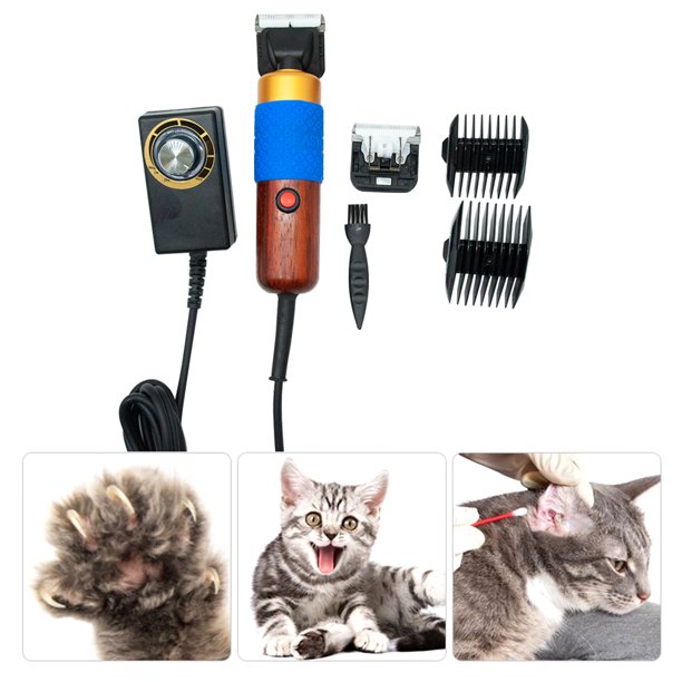Práctico cortapelos eléctrico para mascotas, afeitadora eléctrica para mascotas, accesorios de ajuste de alfombra hechos a mano