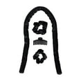 thumbnail image 6 of Goody Black Heatless Hair Curler Set with Claw Clip & Satin Scrunchies, 6 of 7