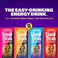 thumbnail image 4 of Liquid Death Sparkling Energy - Orange Horror (Orange and Cream), Zero Sugar Energy Drink, Unextreme Caffeine 100mg, Essential Vitamins, 12 fl oz, 4 of 6