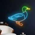thumbnail image 2 of Handmadetneonsign Mallard Duck Neon Light, Mallard Duck Led Light, Duck Led Sign, Duck Neon Sign, 2 of 5