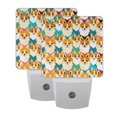 thumbnail image 7 of Fun Corgi Dogs Night Light 2 Pack LED Nightlight Plug into Wall Dusk to Dawn Sensor Soft White, 7 of 7