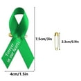 thumbnail image 3 of Clearance! Memorial Ribbon In forever In Our Hearts Ribbons Remembrance Service Office&Craft&Stationery,Green, 3 of 5