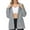 Gray, variant on Sevevn Jacket for Women Fashion Women Long Sleeve Solid Thin Skinsuits Hooded Zipper Casual Sport Coat Gift for Girls