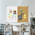 thumbnail image 5 of AGCAN White Board and Cork Board 47" x 35" Magnetic Dry Erase Board 1/2 Corkboard Combination Board for Wall, 5 of 9