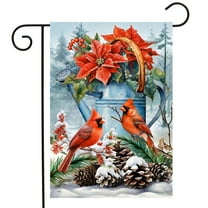 Briarwood Lane Winter Watering Can Garden Flag