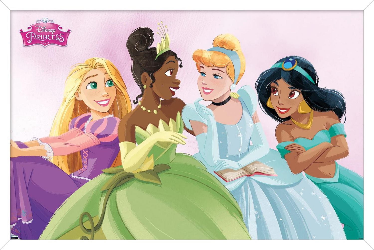 Disney Ultimate Princess Celebration - Group Wall Poster, 22.375" x 34" Framed