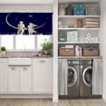 thumbnail image 3 of LALILO Kitchen Curtain Valance Man And Woman Nature Rod Pocket Window Curtain 52"x 18" Set of 2, 3 of 7