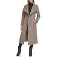 thumbnail image 2 of Kenneth Cole Women's Full Length Wool Jacket, Taupe, 2 of 4