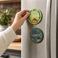 thumbnail image 6 of Dishwasher Magnet Clean Dirty Sign, Double-Sided Clean/Dirty for Stainless Steel Dishwashers, Magnetic Home and Kitchen Gadgets(C), 6 of 6