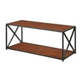 thumbnail image 4 of Convenience Concepts Tucson Coffee Table with Shelf, Black/Cherry, 4 of 5