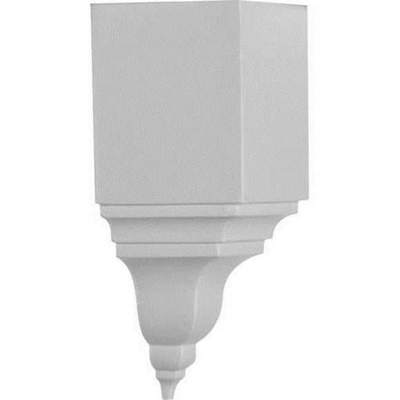 Ekena Millwork MIC03X03BI 3.12 in. P x 7.75 in. H- Inside Corner for Moulding Profiles Less than 3.12 in. P Architectural Accents - and 3.88 in. H