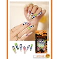 thumbnail image 1 of WREESH Halloween Collection Long Wearing Nail Finished Fake Nail Nail Patch 24pcs, 1 of 2