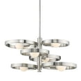 thumbnail image 4 of Golden Lighting 8330-6 PW Sloane 6-Light Chandelier, Pewter, 4 of 7
