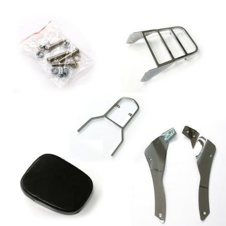 Yamaha Parts Dealer - Jeobest Backrest Sissy Luggage Rack Part For 98-11 Yamaha V-Star 400 650 Classic