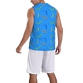 thumbnail image 2 of Sikiie Colorful Snake Basketball Jersey Reversible Men's Mesh Athletic Sports Shirts Training Practice S-4XLSmall, 2 of 6
