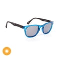 thumbnail image 2 of Del Sol Solize Color-Changing Unisex Sunglasses - Beyond the Sea - Changes Color from Clear to Blue in the Sun - Polarized Pro, Mirrored Lens, 100% UVA/UVB Protection, 2 of 3