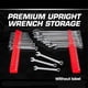 thumbnail image 4 of 3Pcs Magnetic Wrench Organizer Easy to Install Portable Tool Storage Shelf Wrench Holder for Tool Drawer Storage, 4 of 5