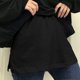 thumbnail image 4 of Falda básica tipo sudadera para mujer - Dobladillo falso, poliéster/acrílico, talla única - Negro/blanco/gris - Decoración informal, 4 of 8