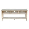 thumbnail image 3 of International Concepts Solid Wood Entertainment 72" TV Stand in White, 3 of 11