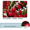 thumbnail image 2 of Cherry Non-Slip Polyester Floor Rug Office Kitchen Mat, Machine Washable, 2 of 6