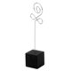 thumbnail image 3 of Soporte de Notas Sostenedor Fotos Tarjetas Base de Cubo Negro Clips de Alambre Forma Brote Sunnimix sostenedor de la nota, 3 of 5