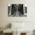 thumbnail image 2 of Elephant Stock Old Bridge Wall Art - Horizontal Canvas Wall Art - Living Room Wall Decor - Architecture Canvas - Black And Gray Decor - 39" x 26", 2 of 8