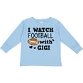 thumbnail image 3 of Inktastic I Watch Football with My Gigi Boys Long Sleeve Toddler T-Shirt, 3 of 5