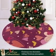 thumbnail image 6 of FMSHPON Love Heart Xmas Christmas Tree Skirt Stand Mat for Holiday Party Decoration Indoor Outdoor 36 inches, 6 of 6