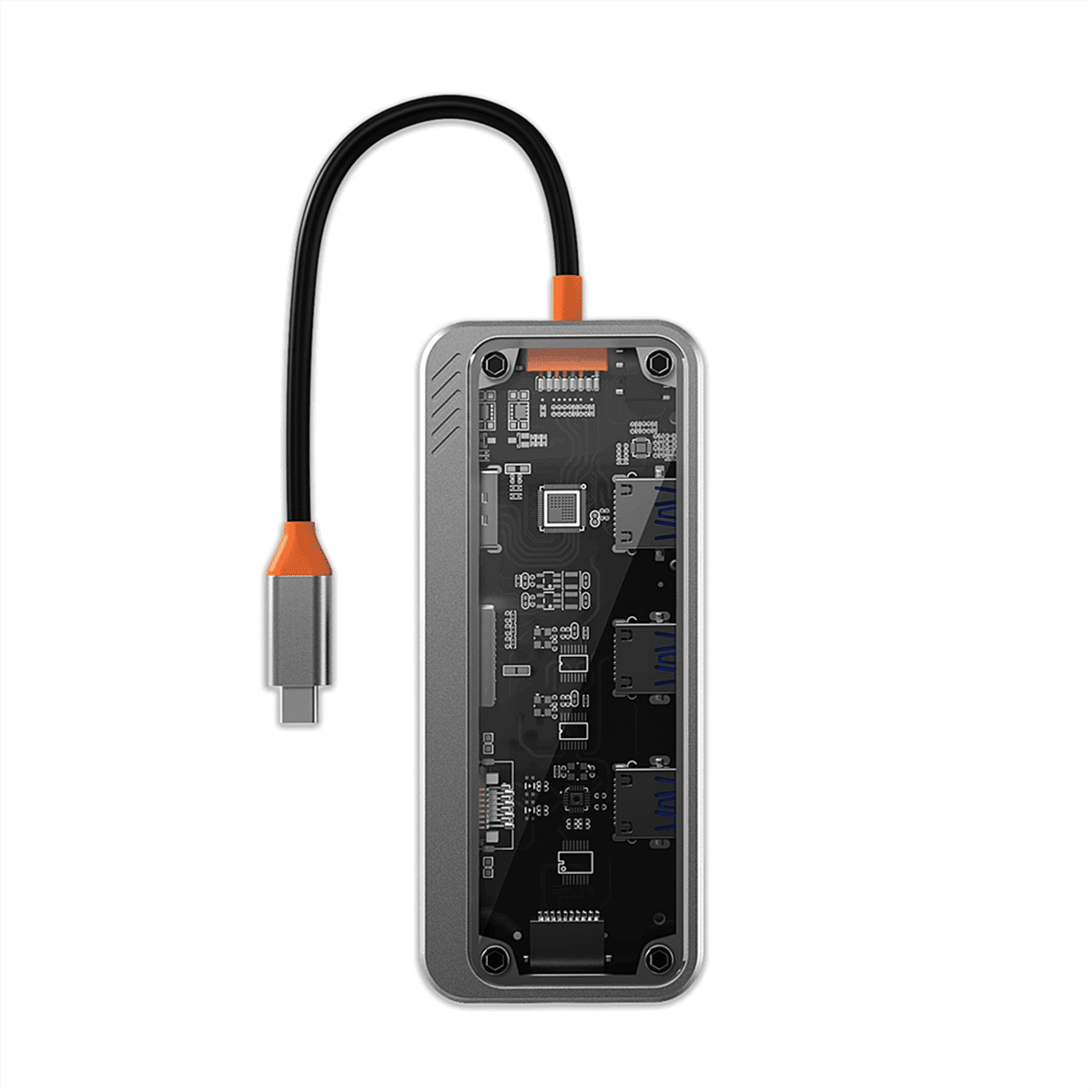 10-in-1 USB Type-C Docking Station Multi-Function Fast Charging Station Gigabit Docking Station