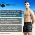 thumbnail image 6 of Aqua Design Mens Underwear Boxer Briefs: Black Water Size 36, 6 of 6