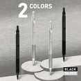 thumbnail image 5 of Four Candies 4PCS Metal Mechanical Pencils Set with Case, 0.5mm & 0.7 mm Artist Pencil with 8 Tubes (480PCS) HB Lead Refills, 3 Erasers,9 Eraser Refills For Writing Drafting, Drawing, Black&Sliver, 5 of 6