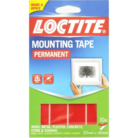 Loctite Red Mounting Tape, 1 Each