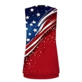 thumbnail image 5 of American Flag Tank Tops for Women 4th of July Shirts Summer Sleeveless V-Neck T-Shirt Patriotic Tees, 5 of 5