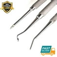 thumbnail image 3 of Professional Cuticle Pusher Nail Salon Nail Art Spoon Nipper Nail Care Supply, 3 of 3