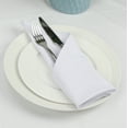 thumbnail image 6 of Solid Color Linen Cotton Thin Dinner Cloth Napkins Set of 12 (40 x 40 cm) for Events & Home Use, 6 of 7