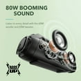 thumbnail image 7 of Soundcore Anker Motion Boom Plus Outdoor Bluetooth Speaker,80W Booming Sound,Portable with Strap for Camping, 7 of 7