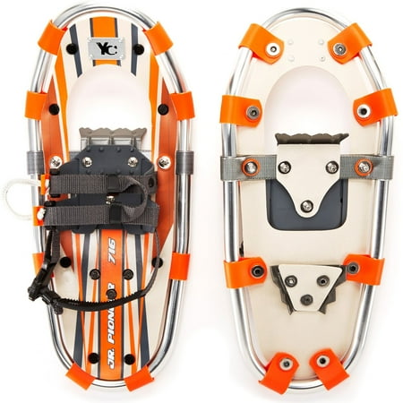 - Yukon Charlie's Junior Pioneer 716 Inches Youth Trail Hiking Molded Snowshoe