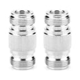 thumbnail image 1 of Connecteur Type N, 2 Pcs Adaptateur RF Femelle Type N Connecteur Coaxial Efficacité Maximisée, 1 of 7