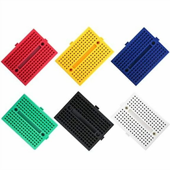6PCS  tie-Points Mini Breadboard kit for Arduino  Shield Distribution Connecting Blocks$$Other