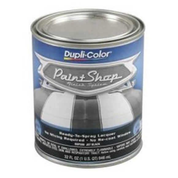 Duplicolor BSP200 Paint Shop Finishing Systems, Jet Black