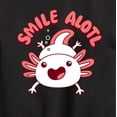 thumbnail image 3 of Instant Message - Smile Alotl - Toddler And Youth Crewneck Fleece Sweatshirt, 3 of 6