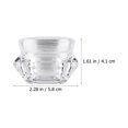 thumbnail image 3 of Miangastore Portable Cream Jars Diamond Shape 12Pcs 2.3x2.3x1.6in, 3 of 8