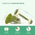 thumbnail image 6 of Plantifique Jade Roller & Gua Sha Set, Face Roller Facial Tools for Lymphatic Drainage, 6 of 8